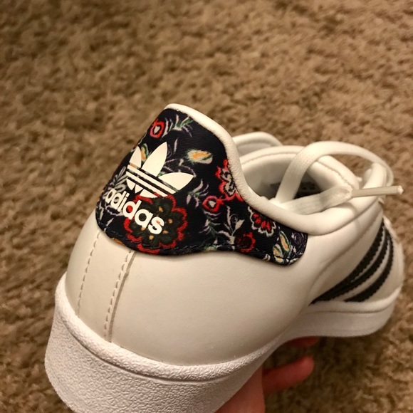 adidas Shoes - New Adidas superstar sneakers with rare print